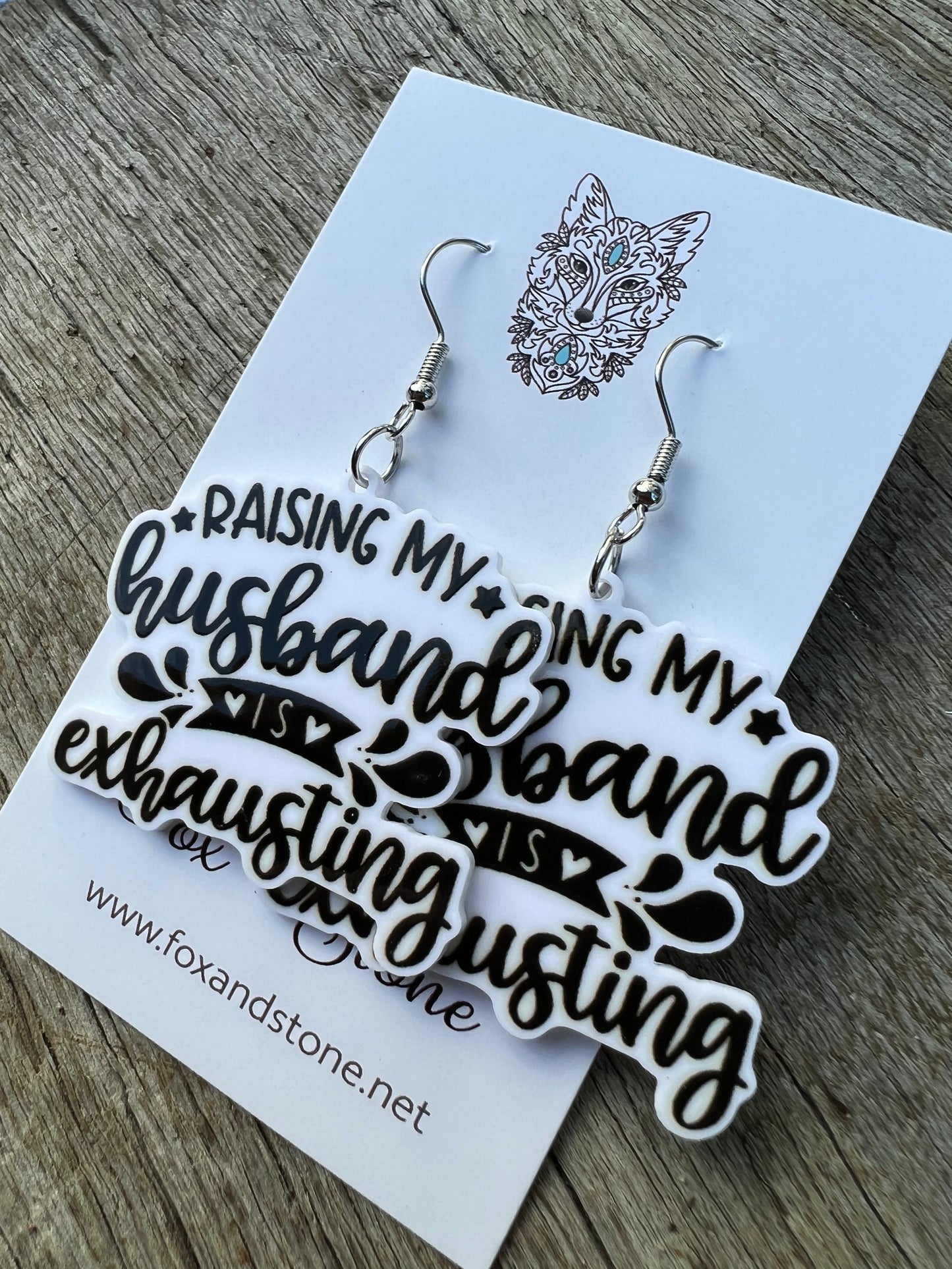 Raising My Husband Earrings