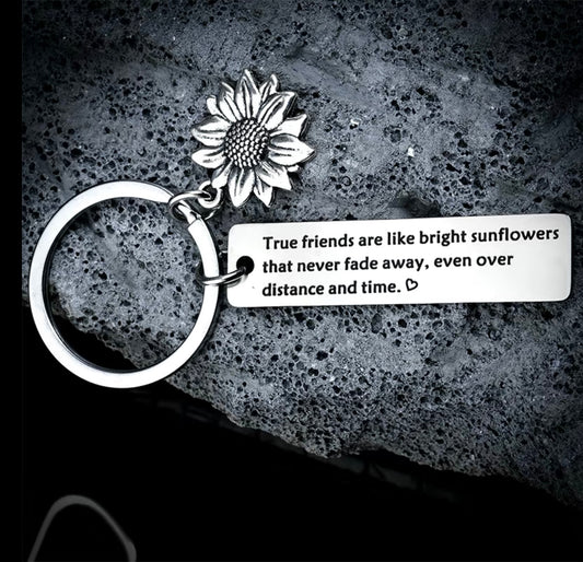 True Friends Keyring