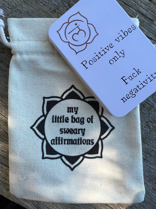 Naughty Affirmation Cards Positivity Cards