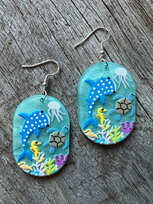 Under The Sea Earrings