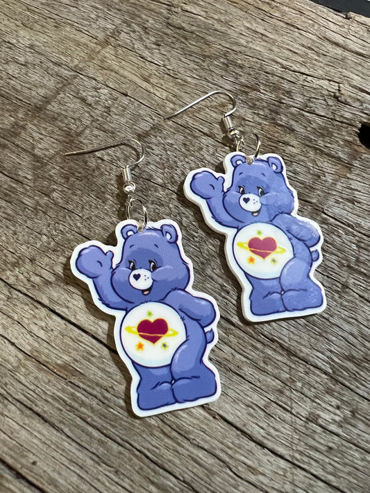 Harmony Bear Plannar Earrings