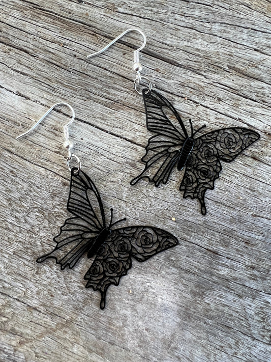 Beth Butterfly Filigree Earrings
