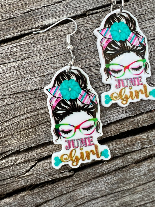 June Girl Earrings