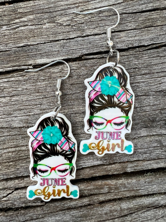 June Girl Earrings