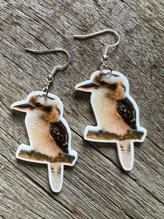 Kookaburra Bird Earrings