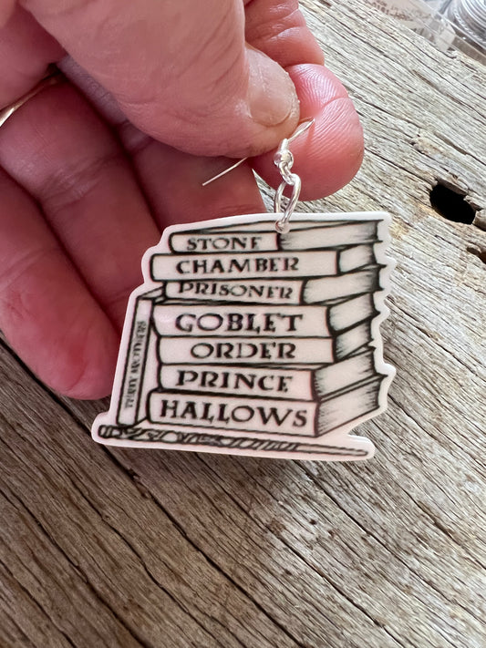 Harry Mixed Books Earrings