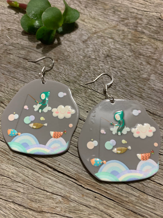 Sweet Dreams Fish Earrings