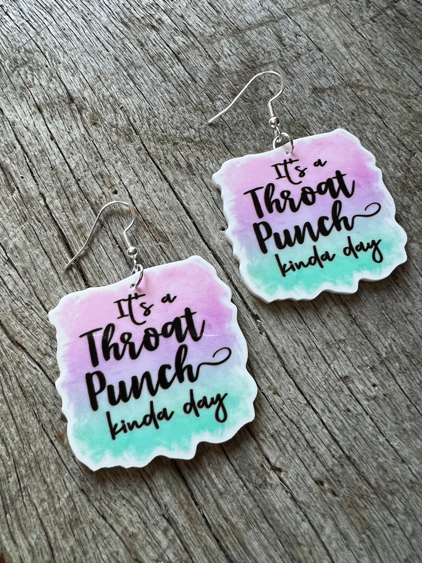 It’s That Kinda Day Resin Earrings