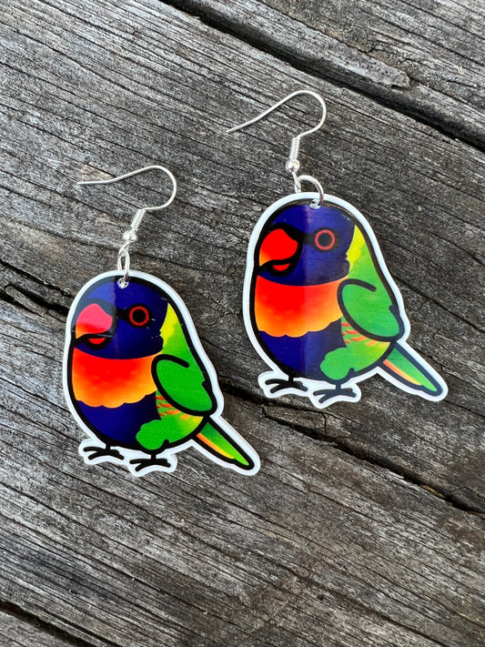 Baby Lorikeets Earrings