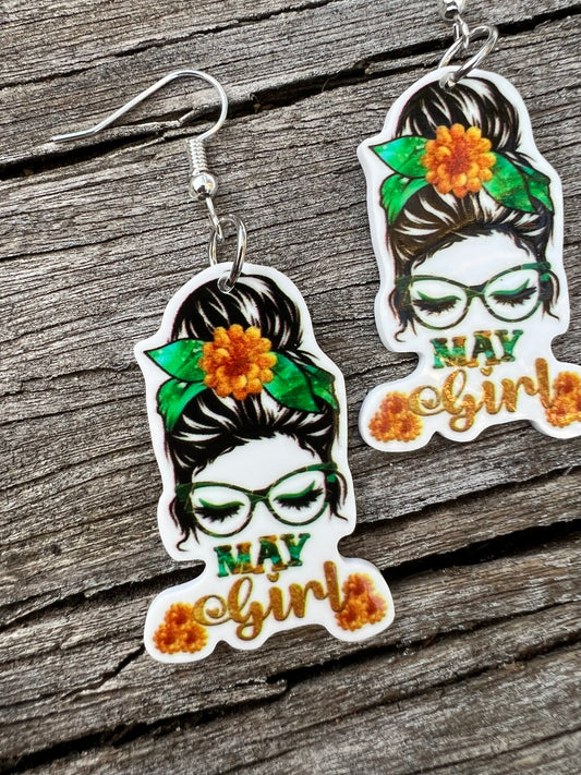 May Girl Earrings
