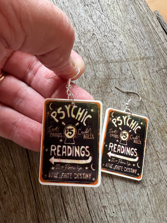 Physic Reading Earrings