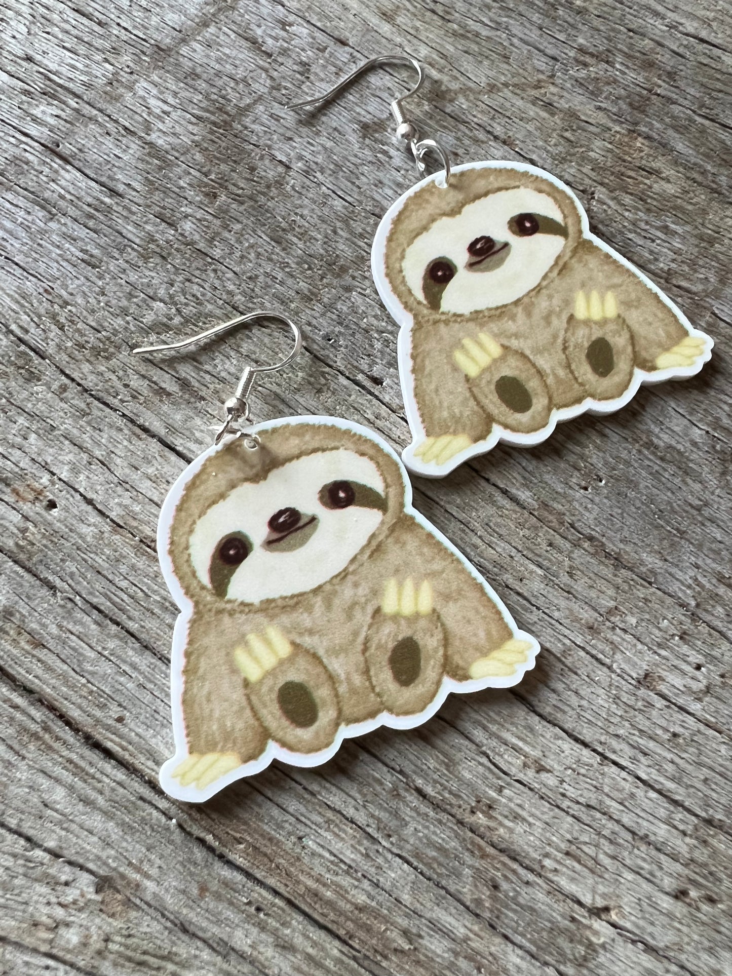 Cute Lil Sloth Earrings