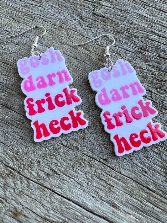 Gosh Darn Earrings