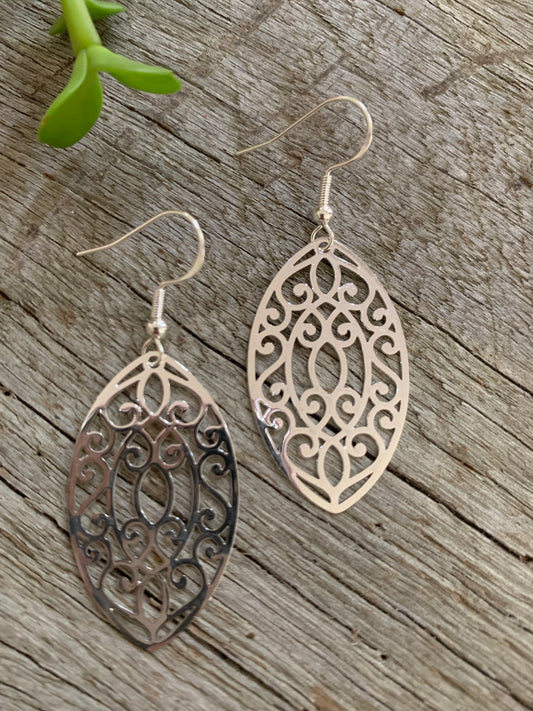 Mirror Silver Ella Filigree