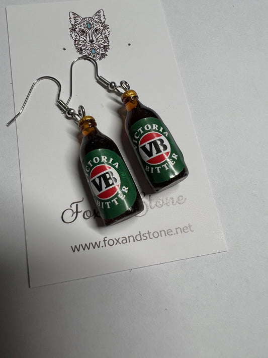 Bottles of VB Earrings