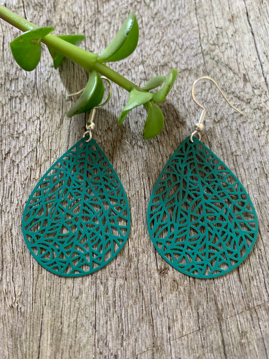 Seafoam Green Alaska Filigree