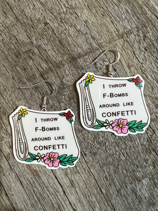 F-Bombs Earrings