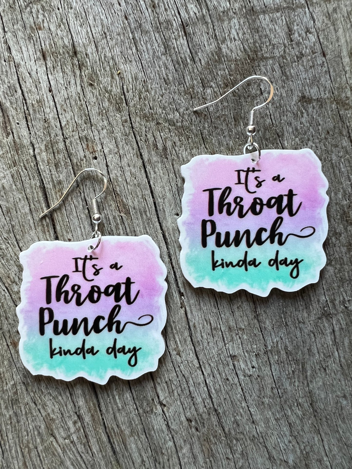 It’s That Kinda Day Resin Earrings