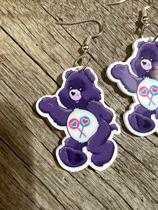 Lollipop Bear Plannar Earrings