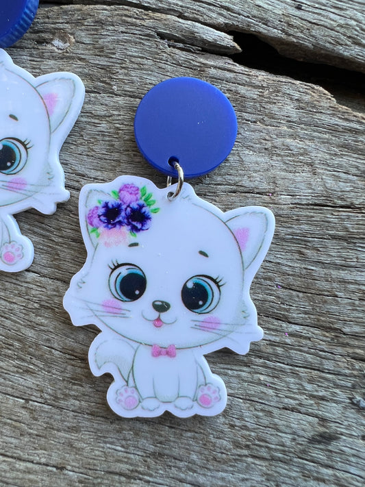 Pretty Lil Kitty Earrings