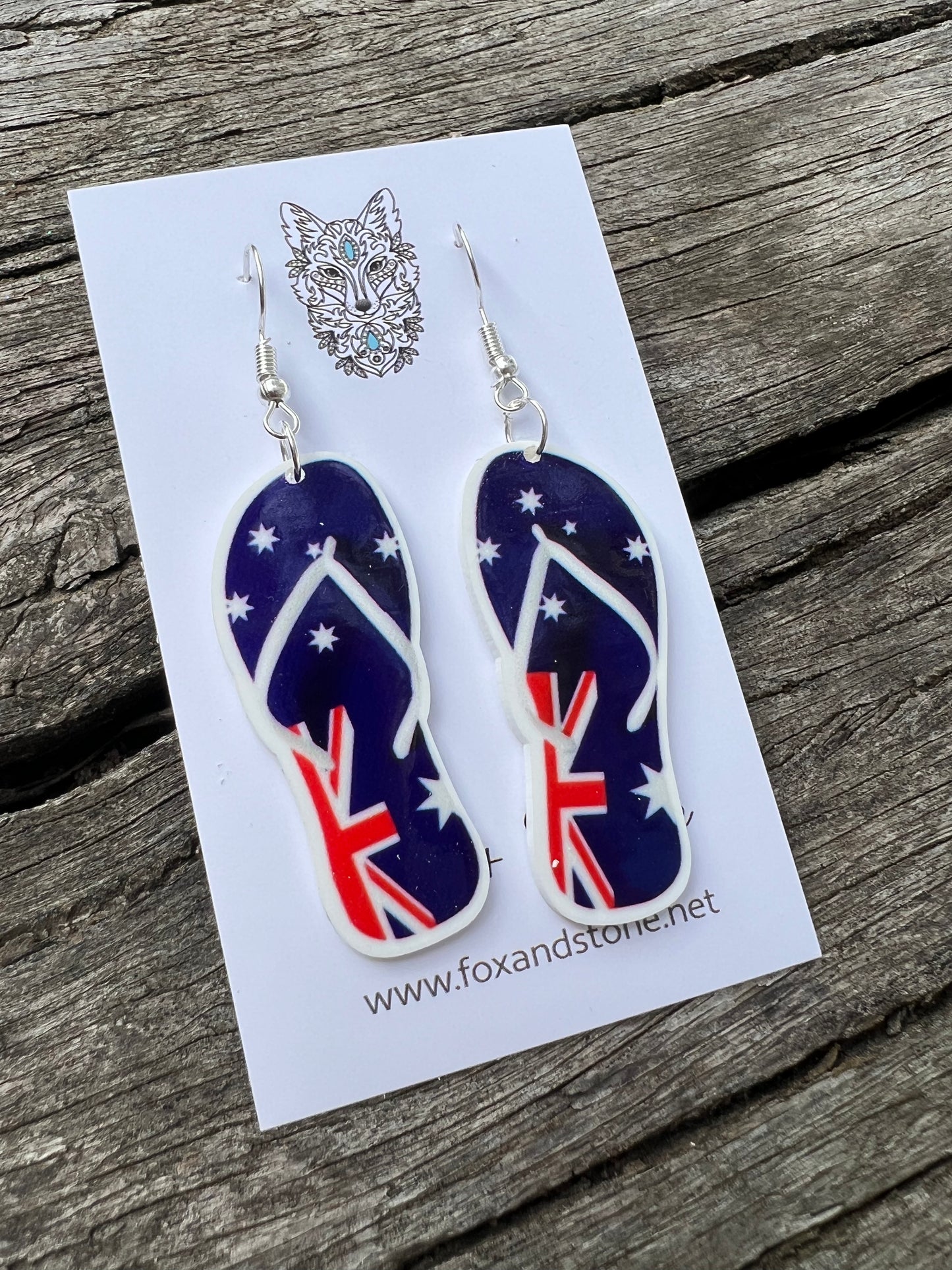 Aussie Thong Earrings
