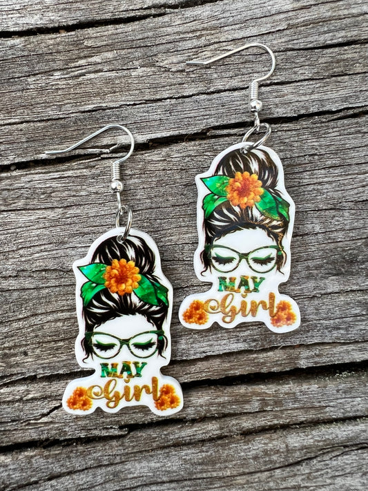 May Girl Earrings