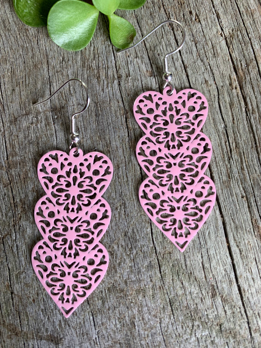 Passion Pink Zelda Filigree