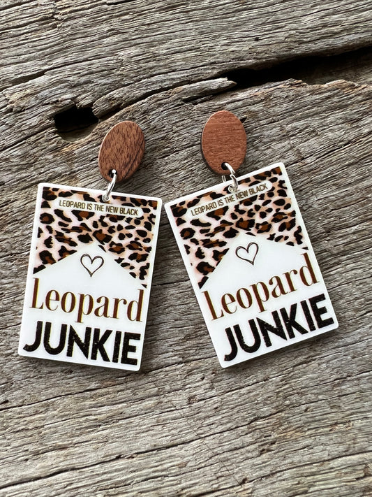 Leopard Junkie Earrings