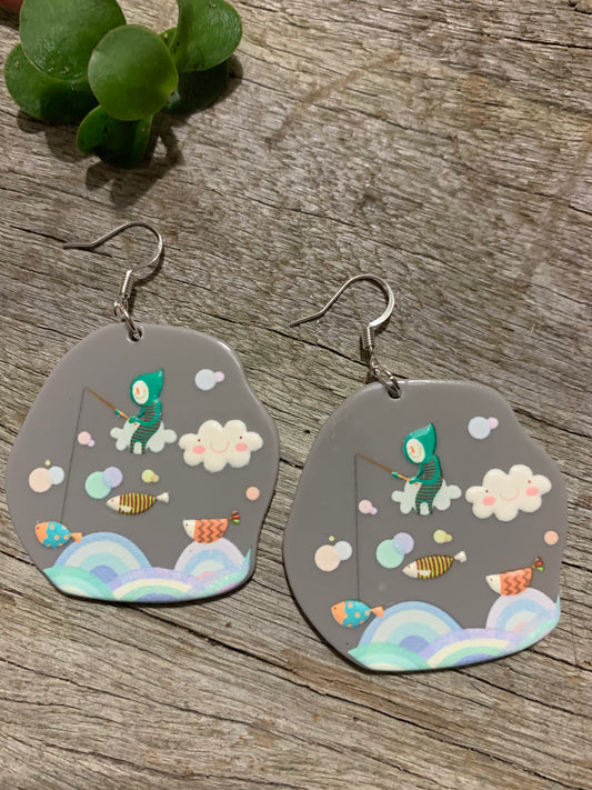 Sweet Dreams Fish Earrings
