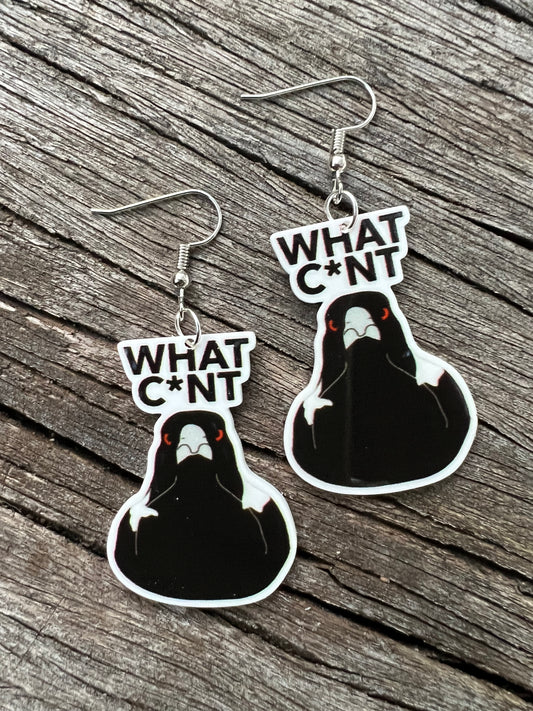 What C*nt Magpie Earrings