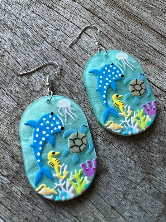Under The Sea Earrings
