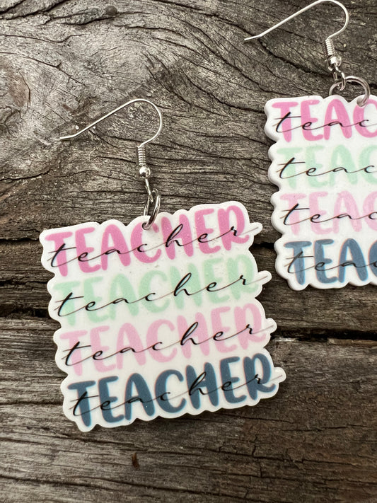 Teacher Teacher Teacher Earrings