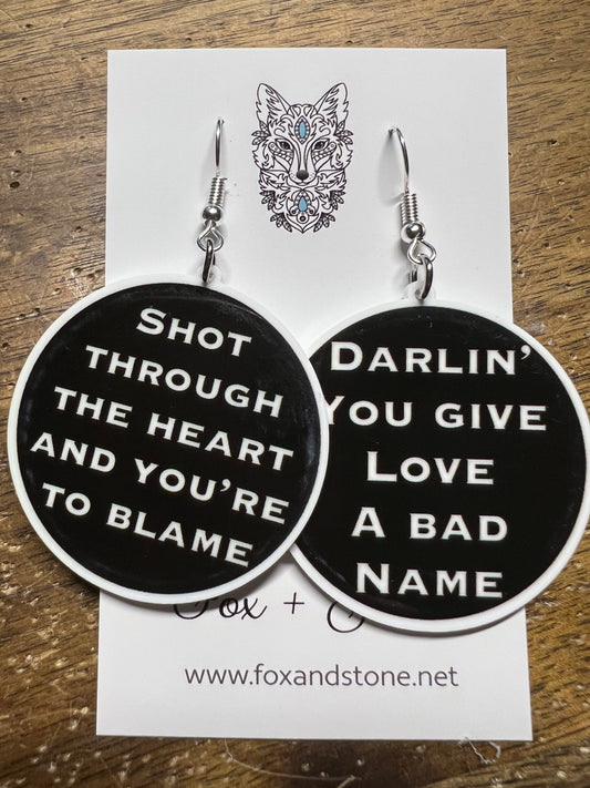You Give Love Earrings