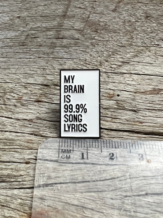 Song Lyrics Pin