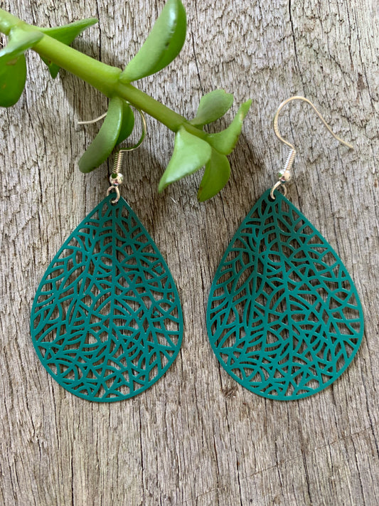 Seafoam Green Alaska Filigree