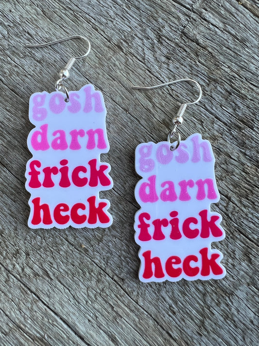 Gosh Darn Earrings