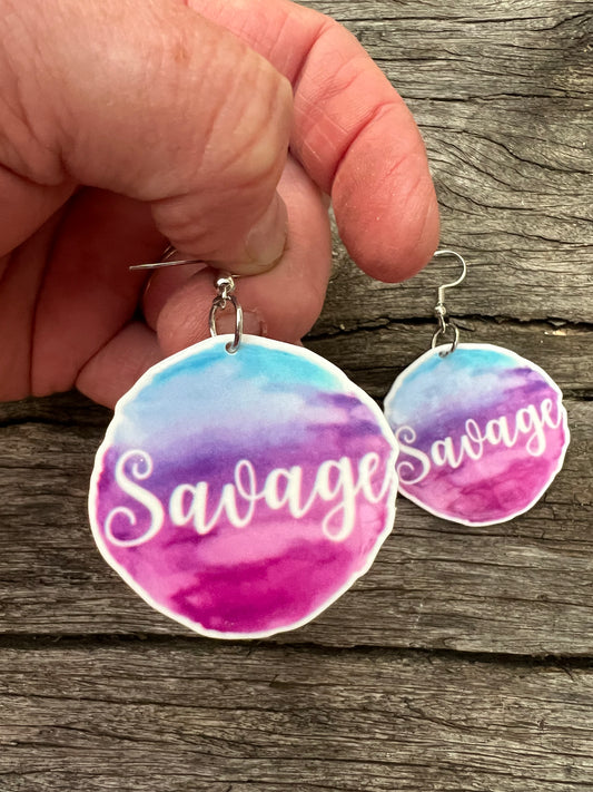 Ombre Savage Earrings