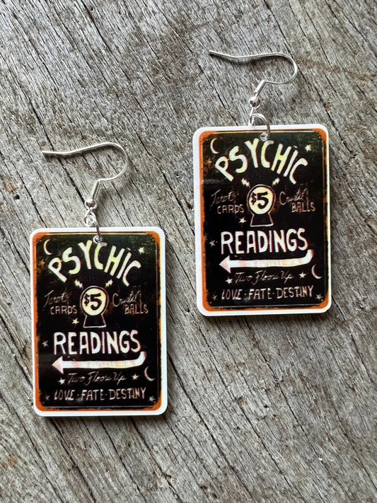 Physic Reading Earrings